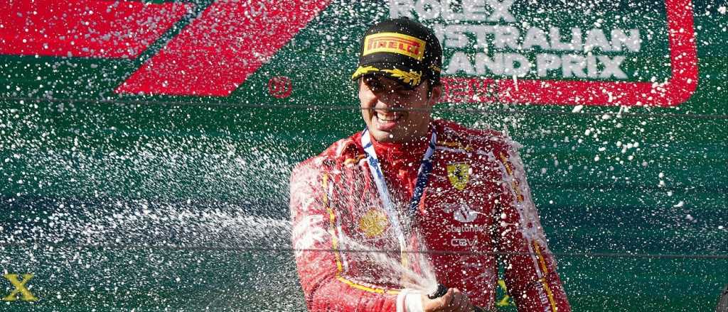 En una carrera que tuvo de todo, Sainz ganó el GP de Australia