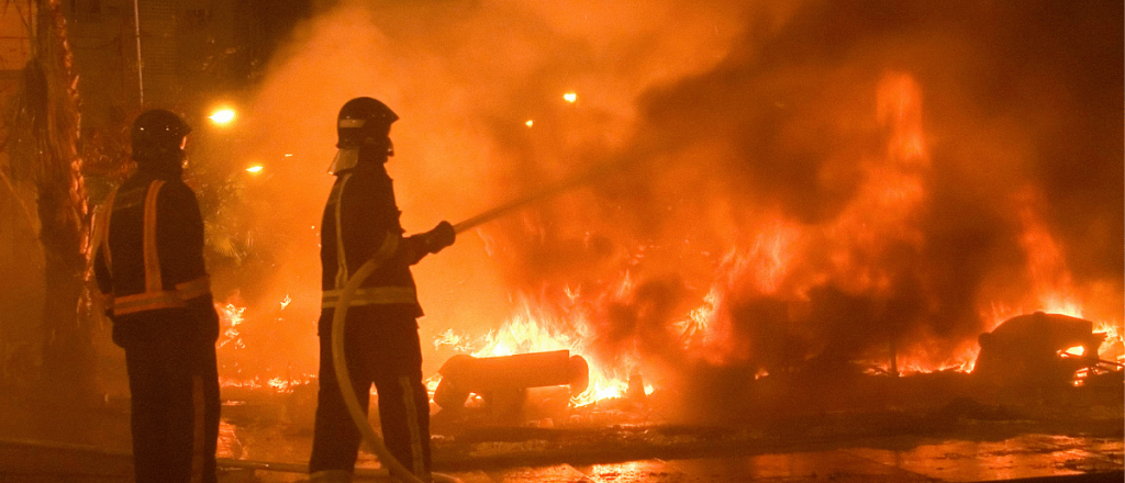Una familia se salvó, pero su perro murió en un incendio en Junín
