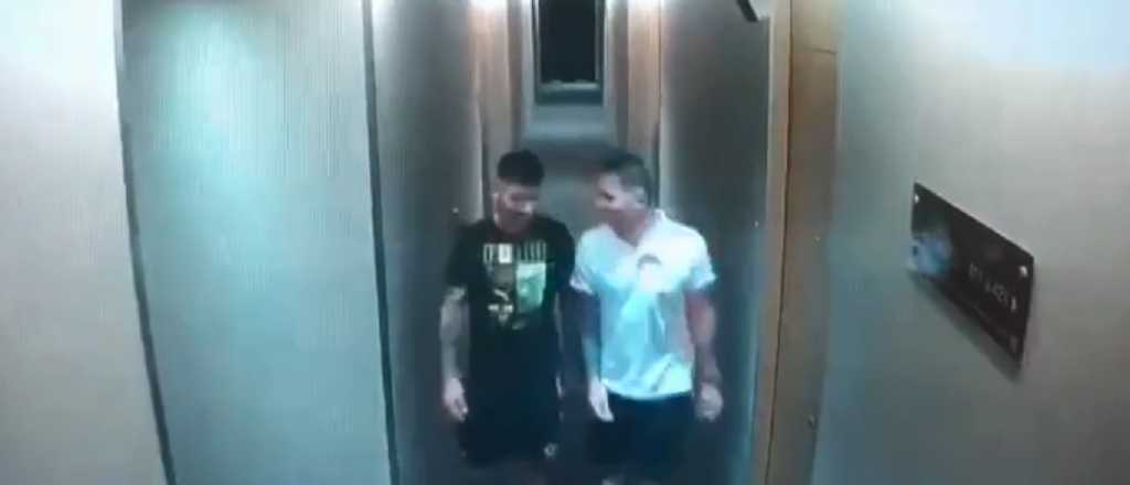 Video: así se movían por el hotel los jugadores de Vélez tras el presunto abuso