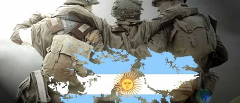 Papel&oacute;n: la foto de Malvinas que poste&oacute; Caputo es de una serie yankee