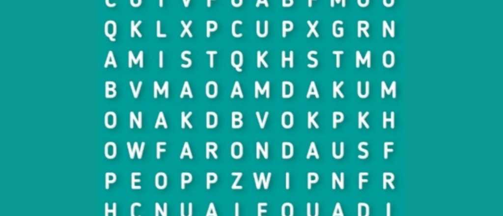 Juego mental: &iquest;pod&eacute;s encontrar la palabra "familia"?