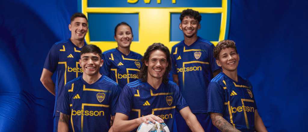 Furor en Suecia por la nueva camiseta de Boca: &iquest;la copian para su Selecci&oacute;n?