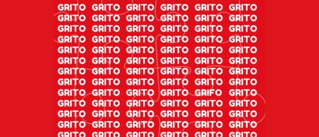 Sopa de letras: &iquest;pod&eacute;s encontrar la palabra con el error en la imagen?