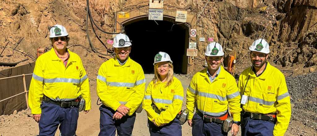 En Australia, Casado recorrió dos de las mineras más importantes del mundo