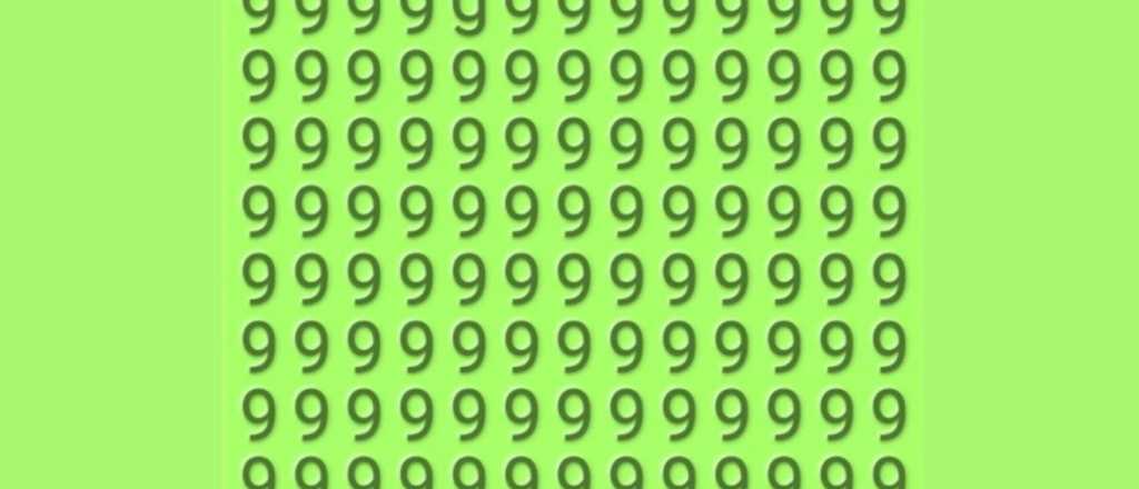 ¡Sólo para habilidosos! Tenés 5 segundos para encontrar la letra "G" oculta