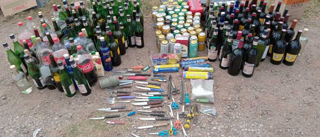 Superclásico: la policía secuestró alcohol y cuchillos a hinchas de Boca