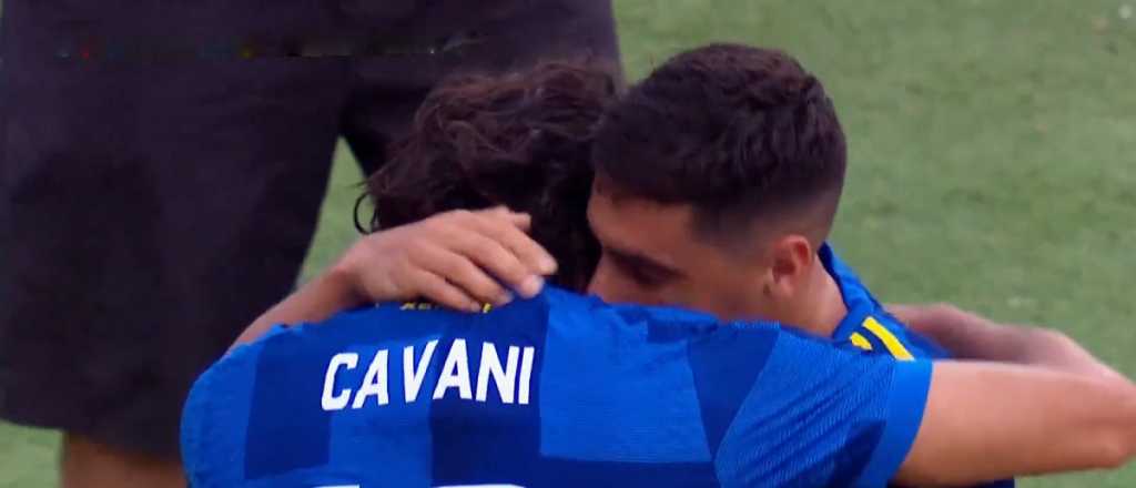 Video: con un cabezazo, Cavani lo dio vuelta para Boca frente a River