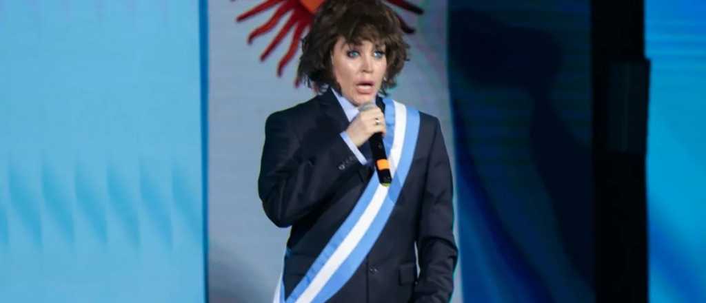 Video: F&aacute;tima Florez imit&oacute; a Javier Milei en Mendoza luego de separarse
