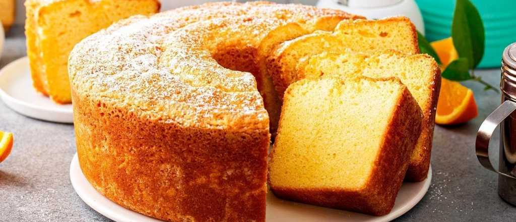 Exclusivo para el mate: bizcochuelo de naranja y avena