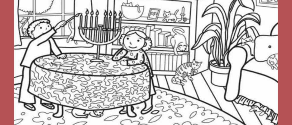 ¡Solo para habilidosos! ¿Cuántos gatos se ocultan en la imagen?