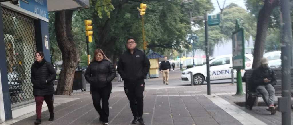 Lunes frío y con alerta por viento del Sur