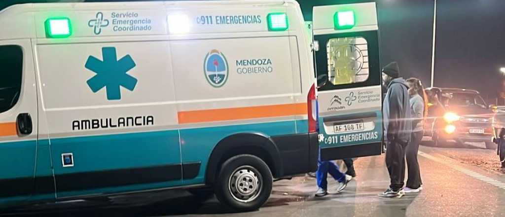 Un conductor ebrio chocó a dos mujeres en Guaymallén