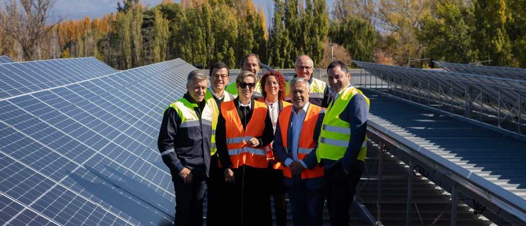 Inauguraron un nuevo parque fotovoltaico en Luján