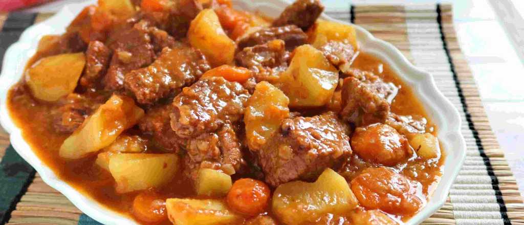 D&iacute;a fr&iacute;o: guiso de carne con papas cremosas