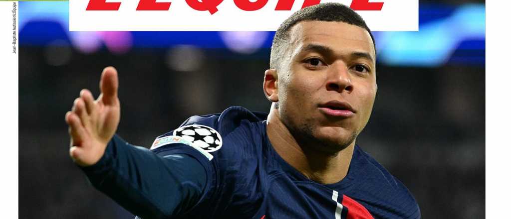 La contundente tapa del diario L'&Eacute;quipe por la salida de Mbapp&eacute; de PSG