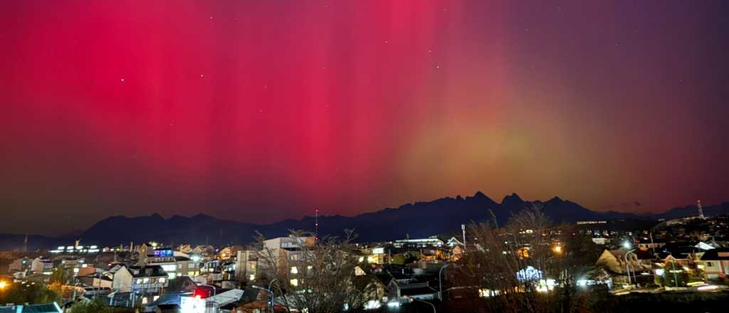 Fotos: la incre&iacute;ble aurora austral en el cielo de Ushuaia y la Ant&aacute;rtida