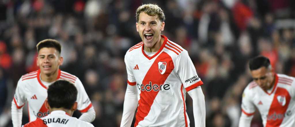 River debutó en el torneo goleando a Central Córdoba