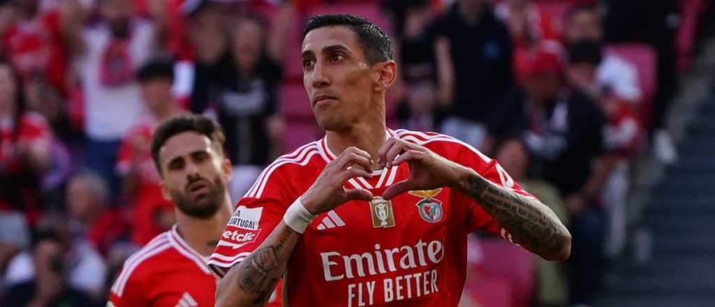 Video: Di Mar&iacute;a abri&oacute; la cuenta en la goleada del Benfica