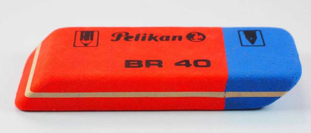 Para qu&eacute; sirve la parte azul de la goma de borrar