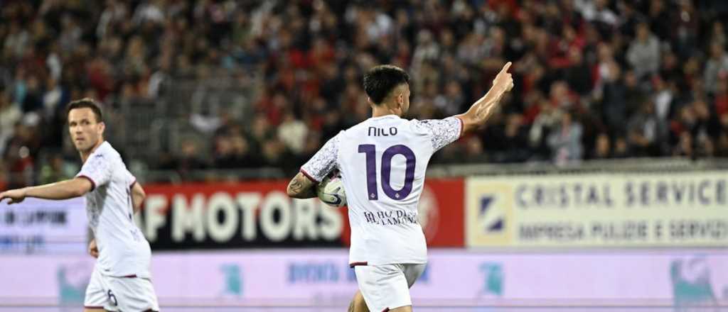 Video: gol de Nico Gonz&aacute;lez en el ag&oacute;nico triunfo de la Fiorentina