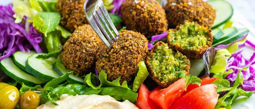 Falafel casero para picotear