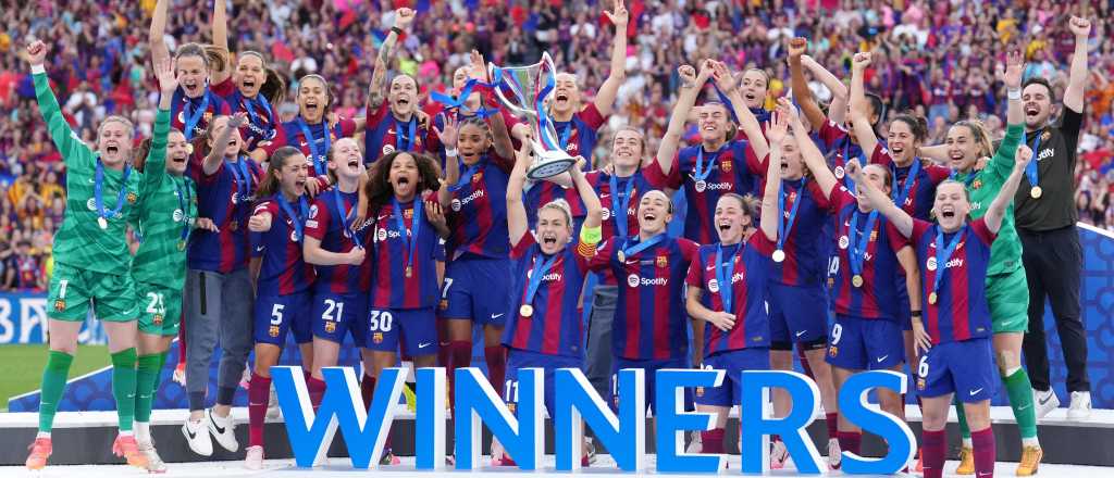 Barcelona se consagr&oacute; campe&oacute;n de la Champions League femenina