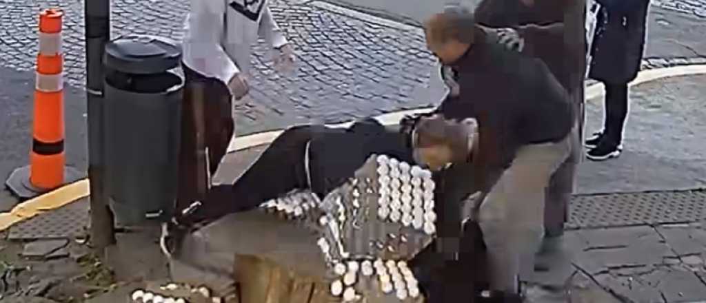 Video: vecinos denuncian el ataque de "la rompehuevos"