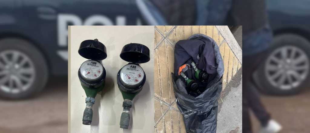 Detuvieron a un joven de 20 a&ntilde;os por robar medidores de agua en Ciudad