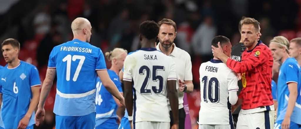Papel&oacute;n mundial: Inglaterra cay&oacute; ante Islandia y el p&uacute;blico se fue antes