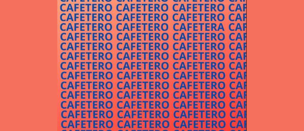 &iexcl;S&oacute;lo para habilidosos! &iquest;D&oacute;nde se encuentra la palabra "cafetera"?