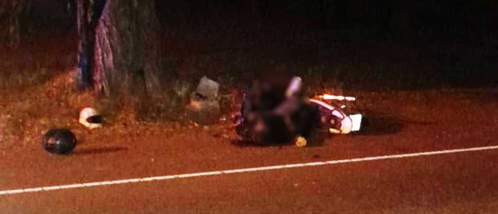 Muri&oacute; un motociclista de 19 a&ntilde;os en la Ruta 50