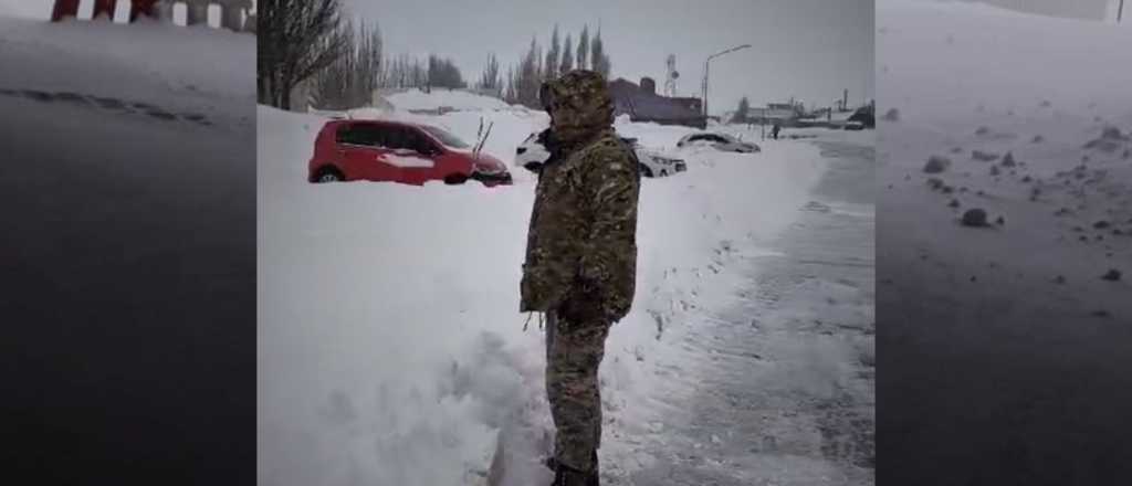 Continuar&aacute; cerrado el Paso Cristo Redentor por el temporal de nieve en Alta Monta&ntilde;a