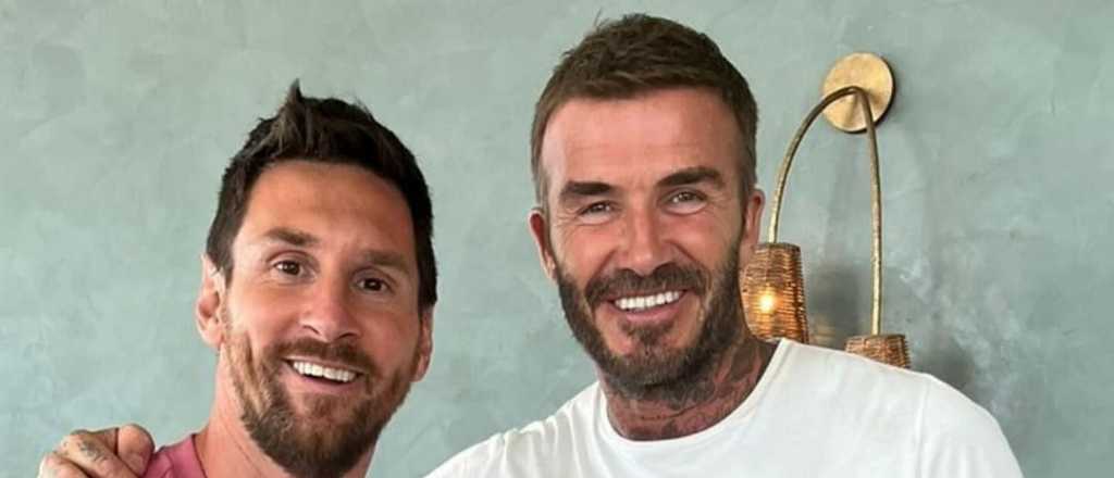 El vino mendocino que Beckham le regal&oacute; a Messi y la emoci&oacute;n de su autora