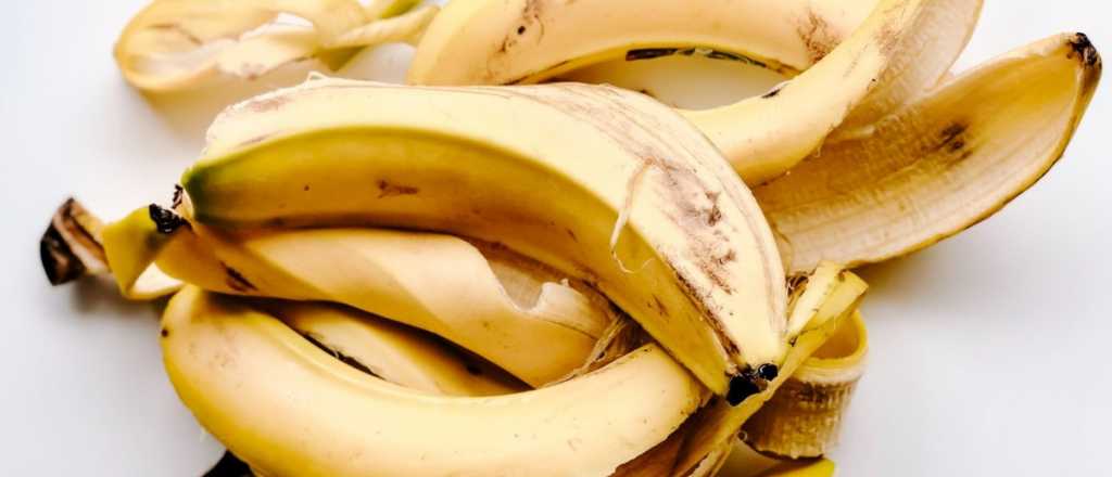 No las tires: el uso para la salud que podes darla las cáscaras de banana