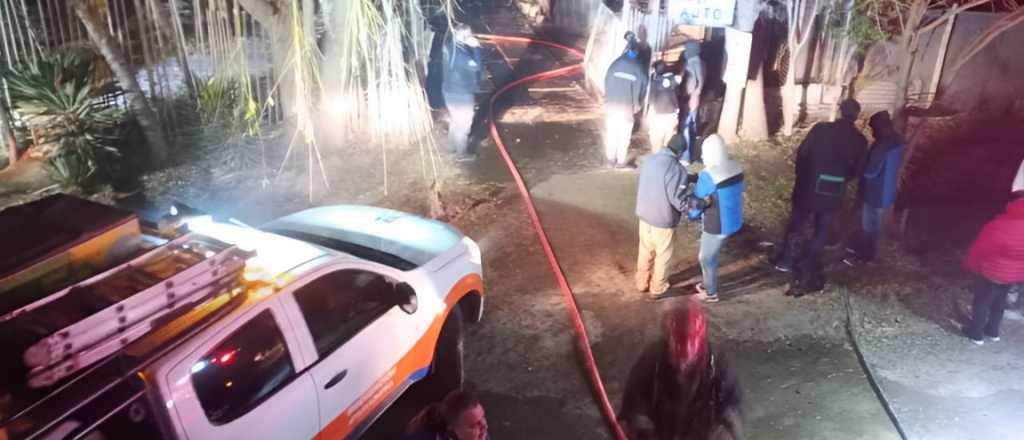 Un hombre muri&oacute; calcinado en San Mart&iacute;n: hizo un fuego para calentarse