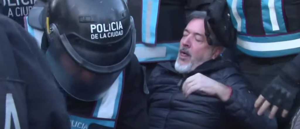Enfrentamientos entre ATE y la polic&iacute;a en Buenos Aires