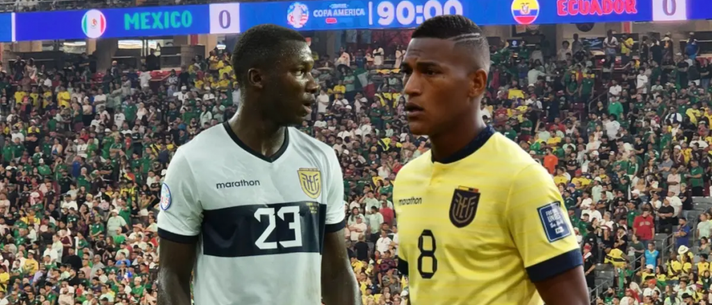 Dos jugadores de Ecuador, a las piñas en los festejos por el pase a cuartos
