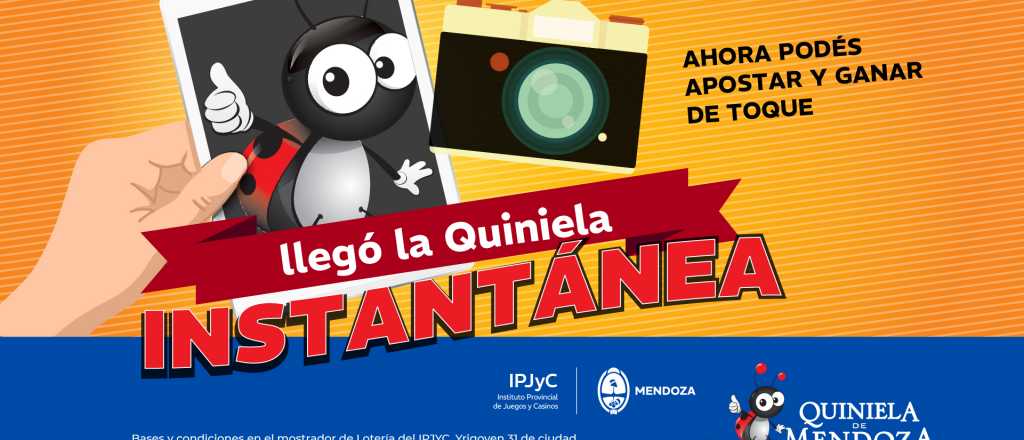 Este mi&eacute;rcoles arranca la "Quiniela Instant&aacute;nea" en Mendoza