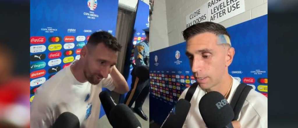 Qu&eacute; le confes&oacute; el "Dibu" al Post y el "hay que sacar pecho" de Messi