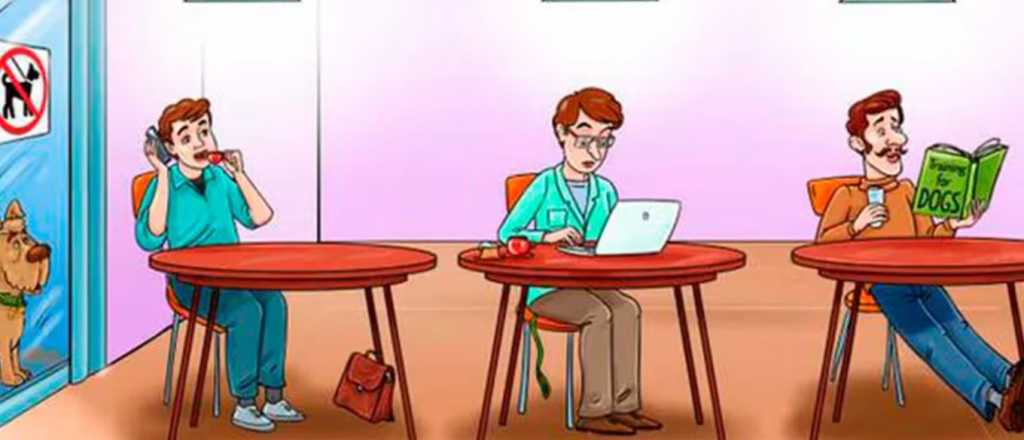 Acertijo visual: &iquest;pod&eacute;s descubrir qui&eacute;n es el due&ntilde;o del perro?