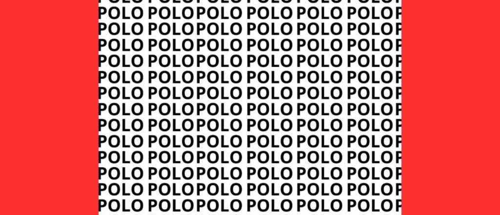 ¡Sólo para habilidosos! Muy pocas personas pueden encontrar la palabra "pozo" 