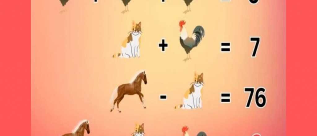 Reto matemático: pocas personas logran resolver este acertijo