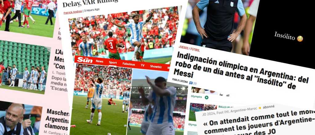 La prensa mundial habla del esc&aacute;ndalo que sufri&oacute; Argentina en Par&iacute;s