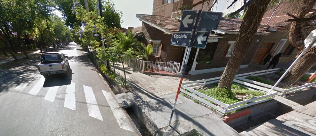 Borracho choc&oacute;, quiso escapar y lo agarraron los vecinos en Dorrego