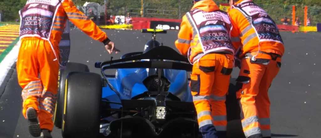 Jornada para el olvido: Colapinto abandon&oacute; en la primera vuelta