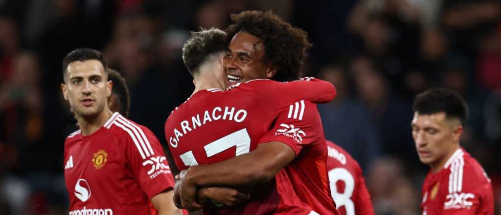 Video: con asistencia de Garnacho, el United debut&oacute; venciendo al Fulham