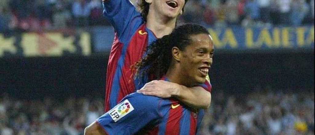 La bomba de Ronaldinho: "Messi no es el mejor jugador de la historia"