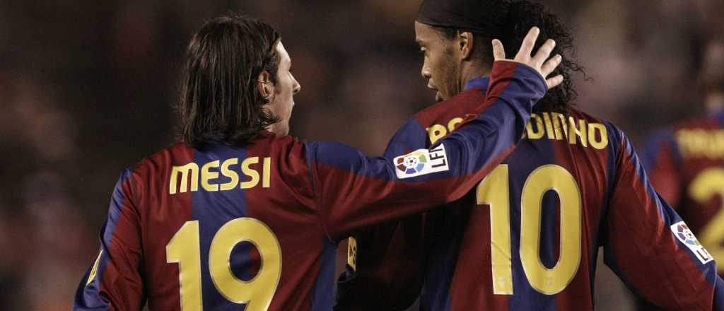 Ronaldinho derriba el mito de su relación con Messi