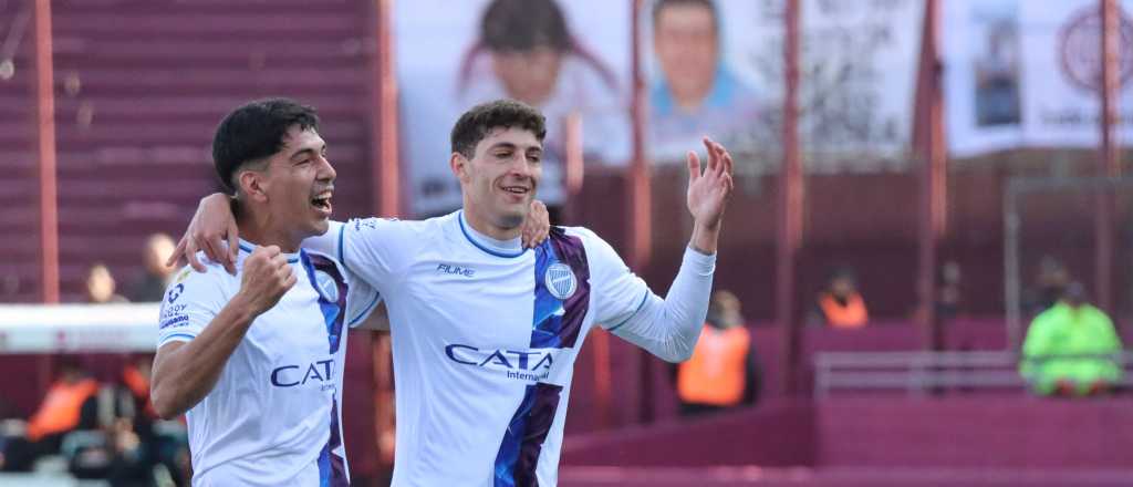 Video: el golazo espectacular de Abrego que salvó al Tomba ante Lanús