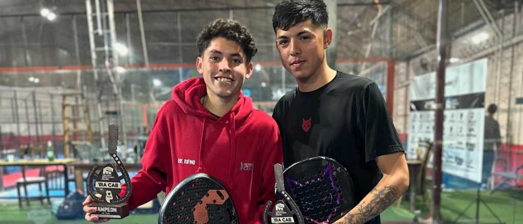 Sat y Rufino se quedaron con la 6&deg; fecha del Circuito Mendocino de P&aacute;del